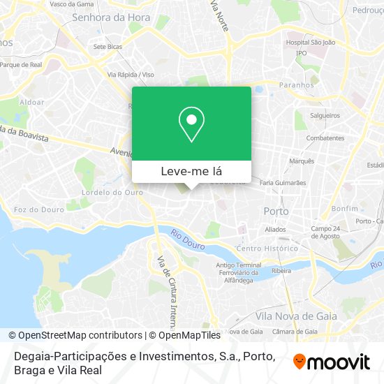 Degaia-Participações e Investimentos, S.a. mapa