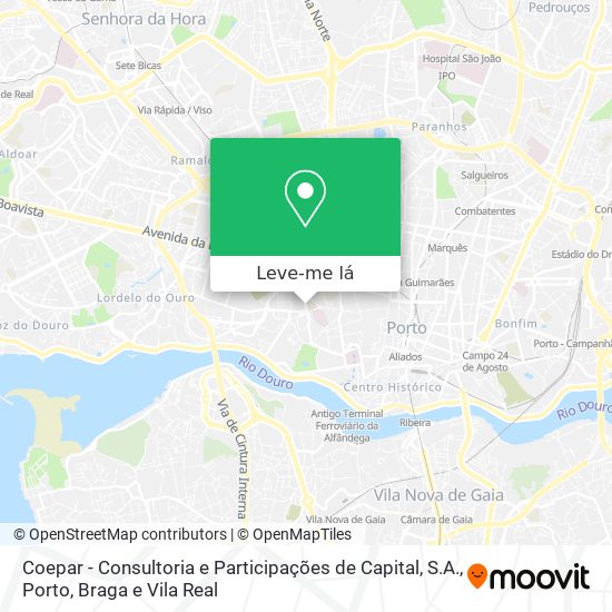 Coepar - Consultoria e Participações de Capital, S.A. mapa