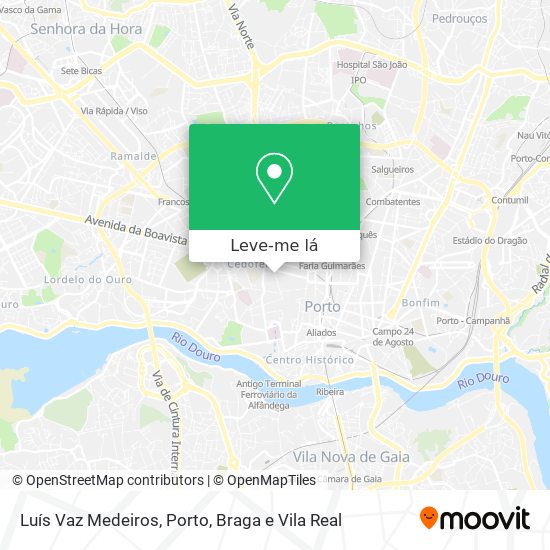Luís Vaz Medeiros mapa