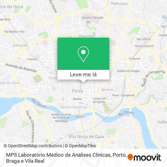 MPS Laboratório Médico de Análises Clínicas mapa