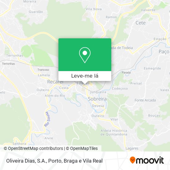 Oliveira Dias, S.A. mapa