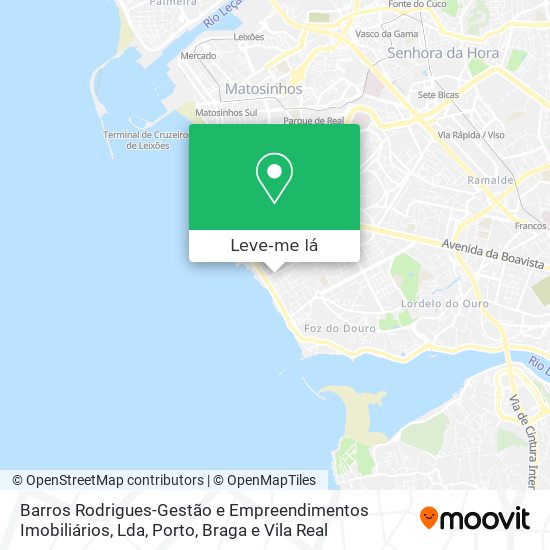 Barros Rodrigues-Gestão e Empreendimentos Imobiliários, Lda mapa