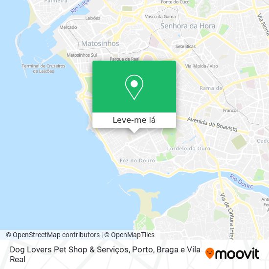 Dog Lovers Pet Shop & Serviços mapa