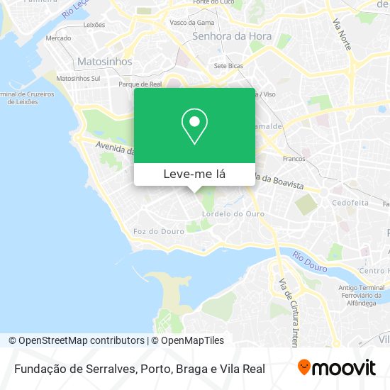 Fundação de Serralves mapa