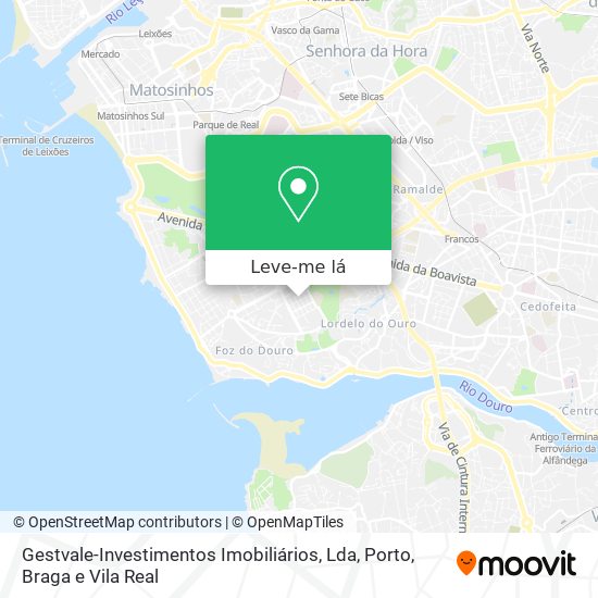 Gestvale-Investimentos Imobiliários, Lda mapa