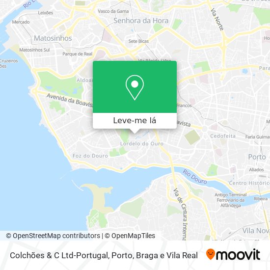 Colchões & C Ltd-Portugal mapa