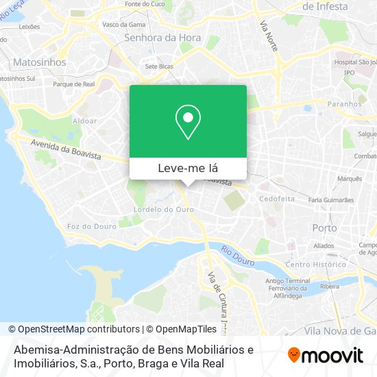 Abemisa-Administração de Bens Mobiliários e Imobiliários, S.a. mapa