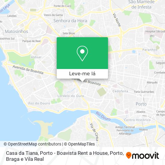 Casa da Tiana, Porto - Boavista Rent a House mapa