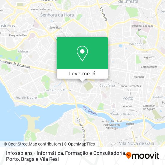 Infosapiens - Informática, Formação e Consultadoria mapa