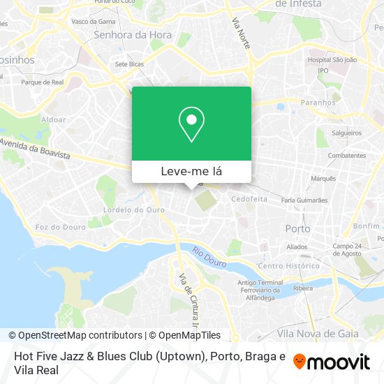 Hot Five Jazz & Blues Club (Uptown) mapa