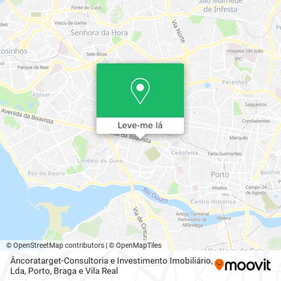 Âncoratarget-Consultoria e Investimento Imobiliário, Lda mapa