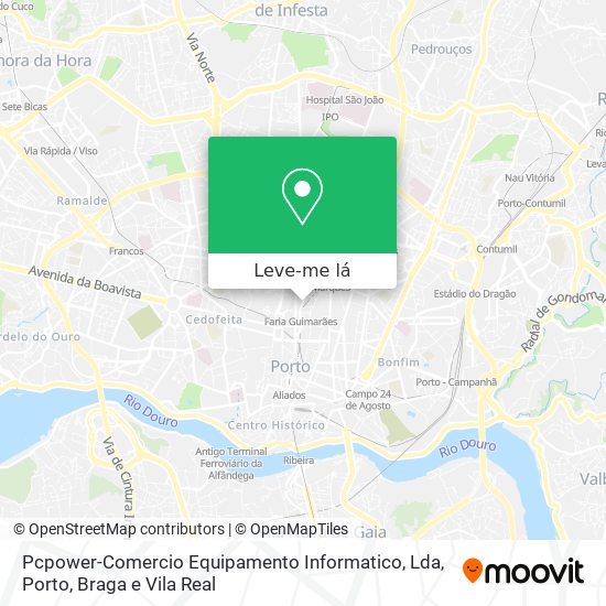 Pcpower-Comercio Equipamento Informatico, Lda mapa