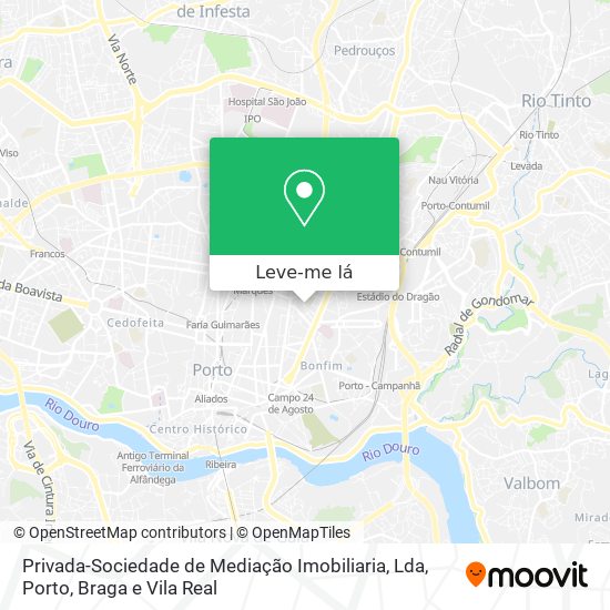 Privada-Sociedade de Mediação Imobiliaria, Lda mapa