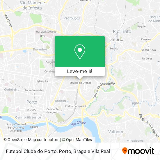 Futebol Clube do Porto mapa