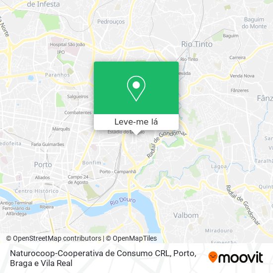 Naturocoop-Cooperativa de Consumo CRL mapa