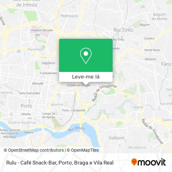 Rulu - Café Snack-Bar mapa