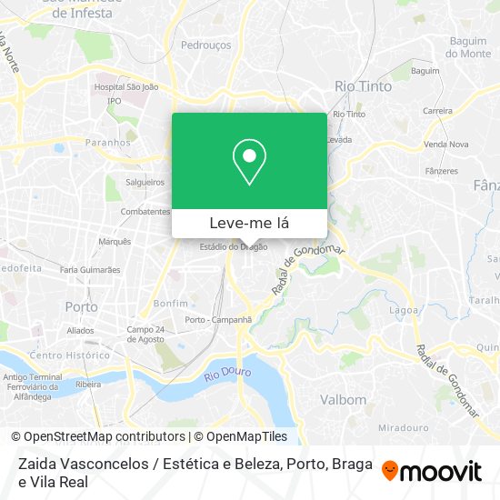Zaida Vasconcelos / Estética e Beleza mapa