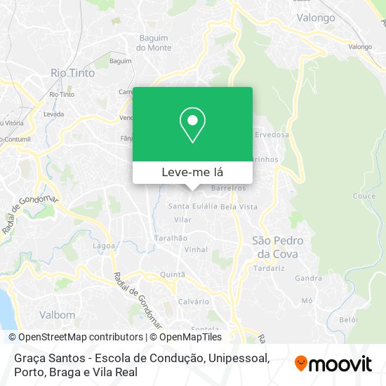 Graça Santos - Escola de Condução, Unipessoal mapa