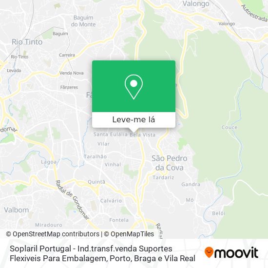 Soplaril Portugal - Ind.transf.venda Suportes Flexiveis Para Embalagem mapa
