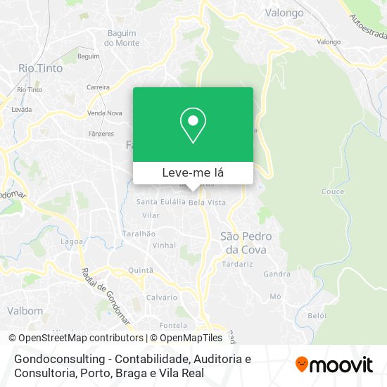 Gondoconsulting - Contabilidade, Auditoria e Consultoria mapa