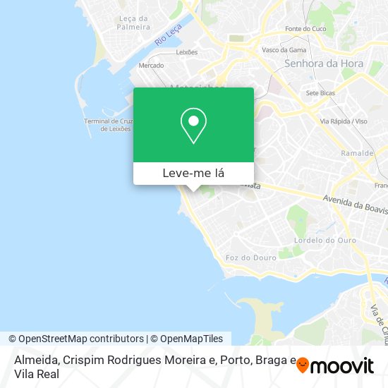 Almeida, Crispim Rodrigues Moreira e mapa