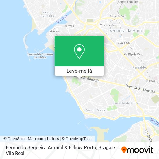 Fernando Sequeira Amaral & Filhos mapa
