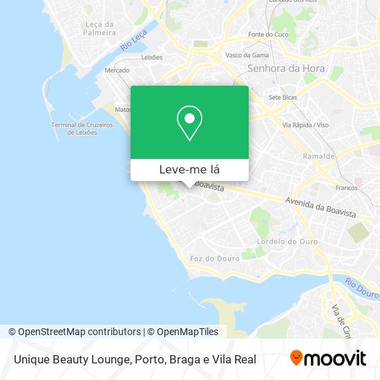 Unique Beauty Lounge mapa