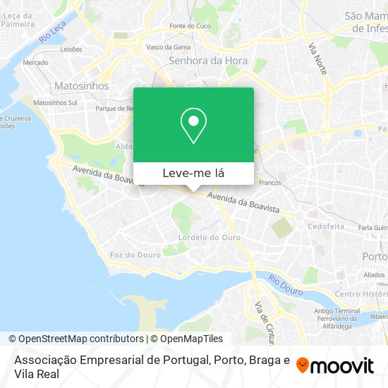 Associação Empresarial de Portugal mapa