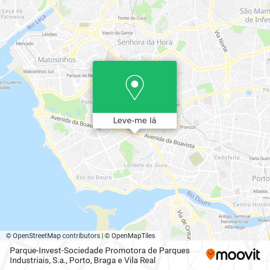 Parque-Invest-Sociedade Promotora de Parques Industriais, S.a. mapa