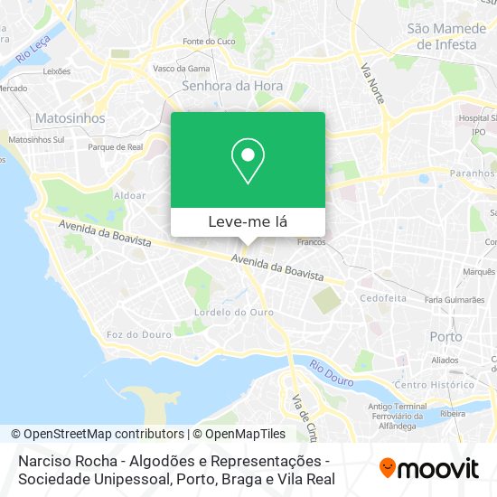Narciso Rocha - Algodões e Representações - Sociedade Unipessoal mapa