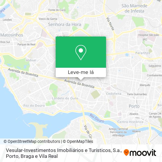 Vesular-Investimentos Imobiliários e Turísticos, S.a. mapa