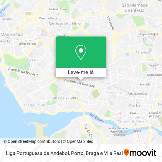 Liga Portuguesa de Andebol mapa