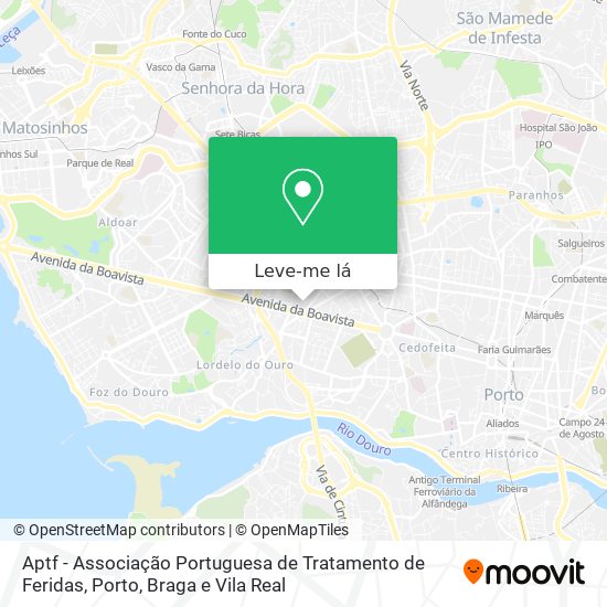 Aptf - Associação Portuguesa de Tratamento de Feridas mapa