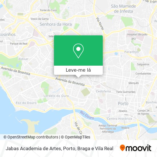 Jabas Academia de Artes mapa