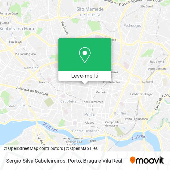 Sergio Silva Cabeleireiros mapa