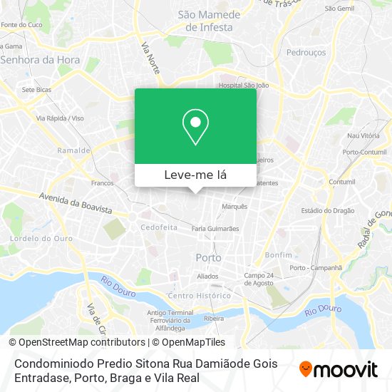 Condominiodo Predio Sitona Rua Damiãode Gois Entradase mapa