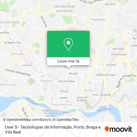 User S - Tecnologias de Informação mapa