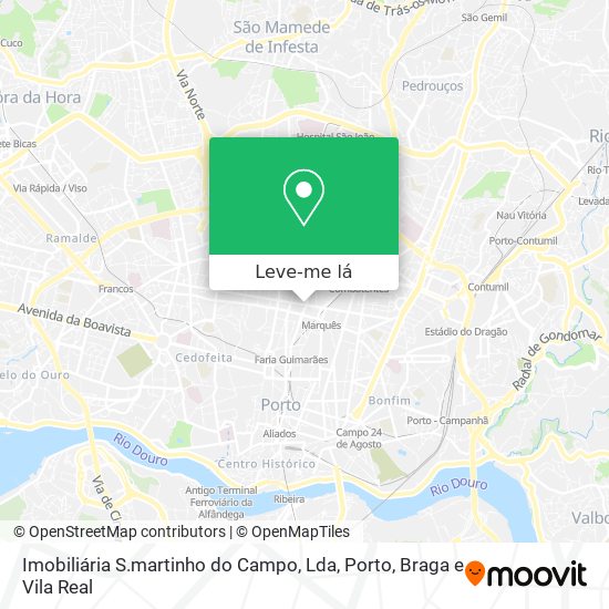 Imobiliária S.martinho do Campo, Lda mapa