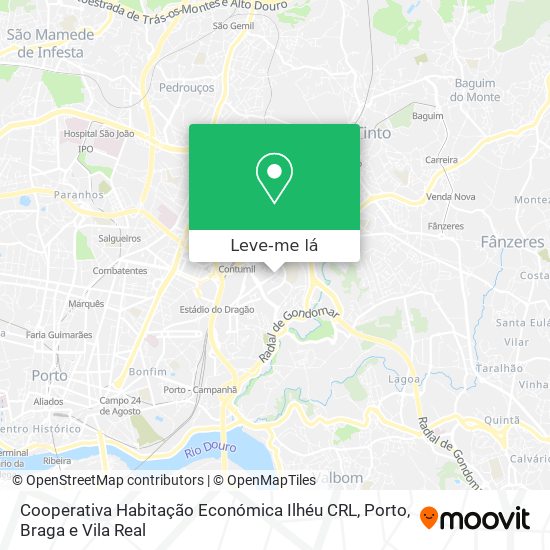 Cooperativa Habitação Económica Ilhéu CRL mapa