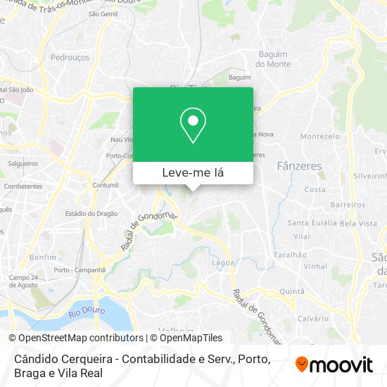 Cândido Cerqueira - Contabilidade e Serv. mapa
