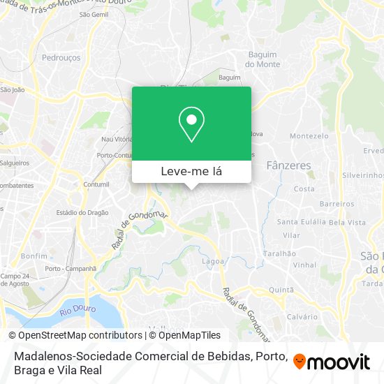 Madalenos-Sociedade Comercial de Bebidas mapa