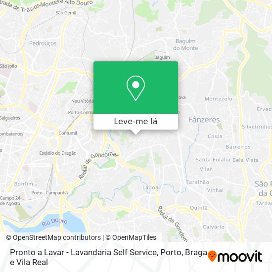 Pronto a Lavar - Lavandaria Self Service mapa