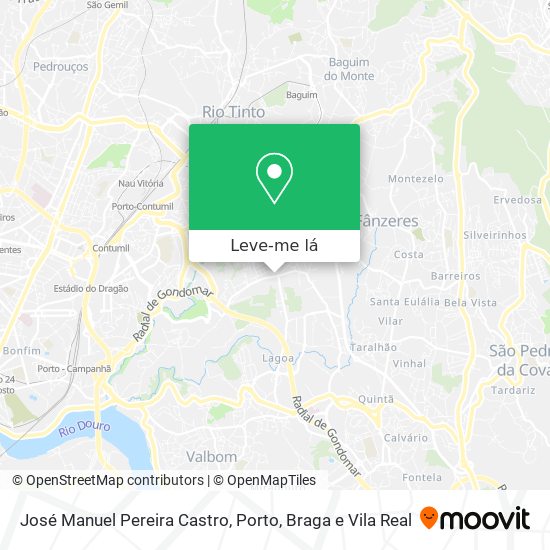 José Manuel Pereira Castro mapa