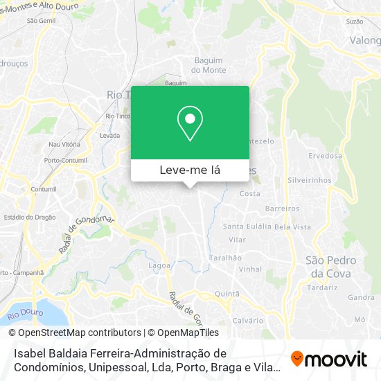 Isabel Baldaia Ferreira-Administração de Condomínios, Unipessoal, Lda mapa