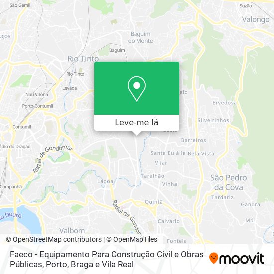 Faeco - Equipamento Para Construção Civil e Obras Públicas mapa