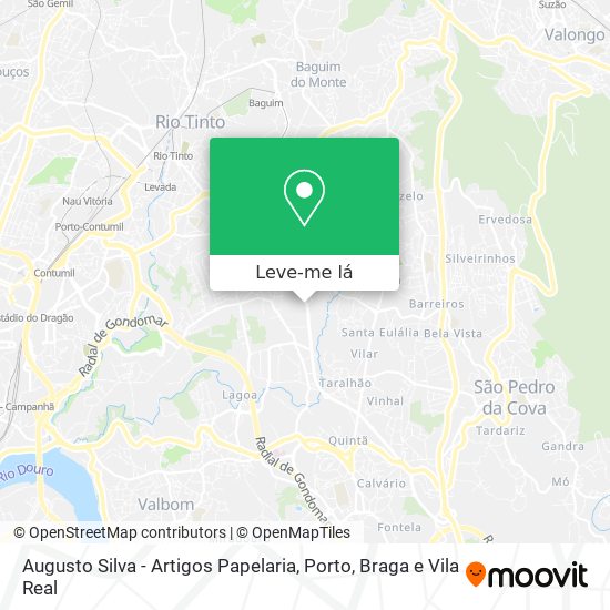Augusto Silva - Artigos Papelaria mapa