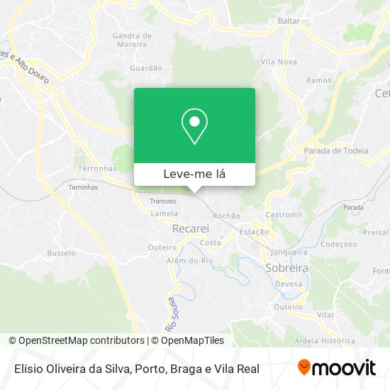 Elísio Oliveira da Silva mapa