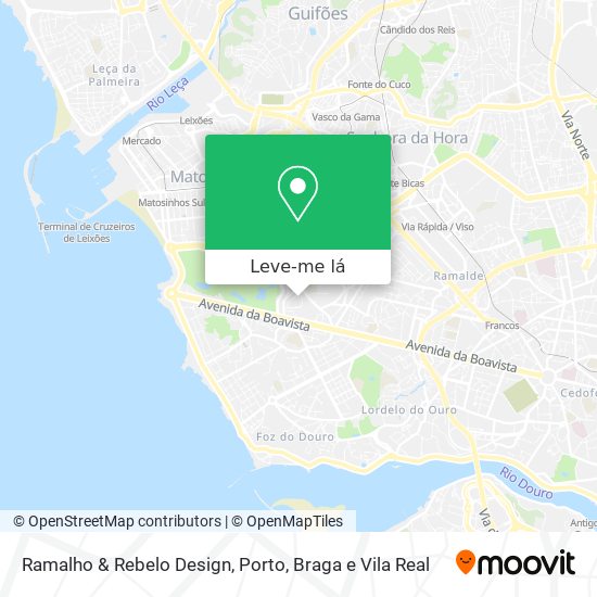 Ramalho & Rebelo Design mapa