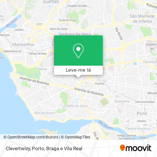 Clevertwizy mapa