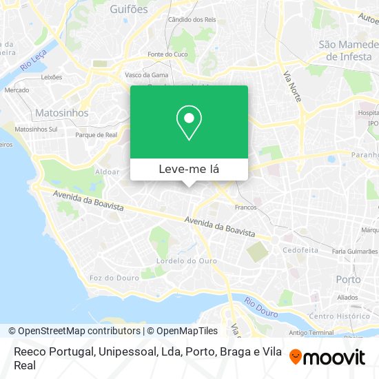 Reeco Portugal, Unipessoal, Lda mapa